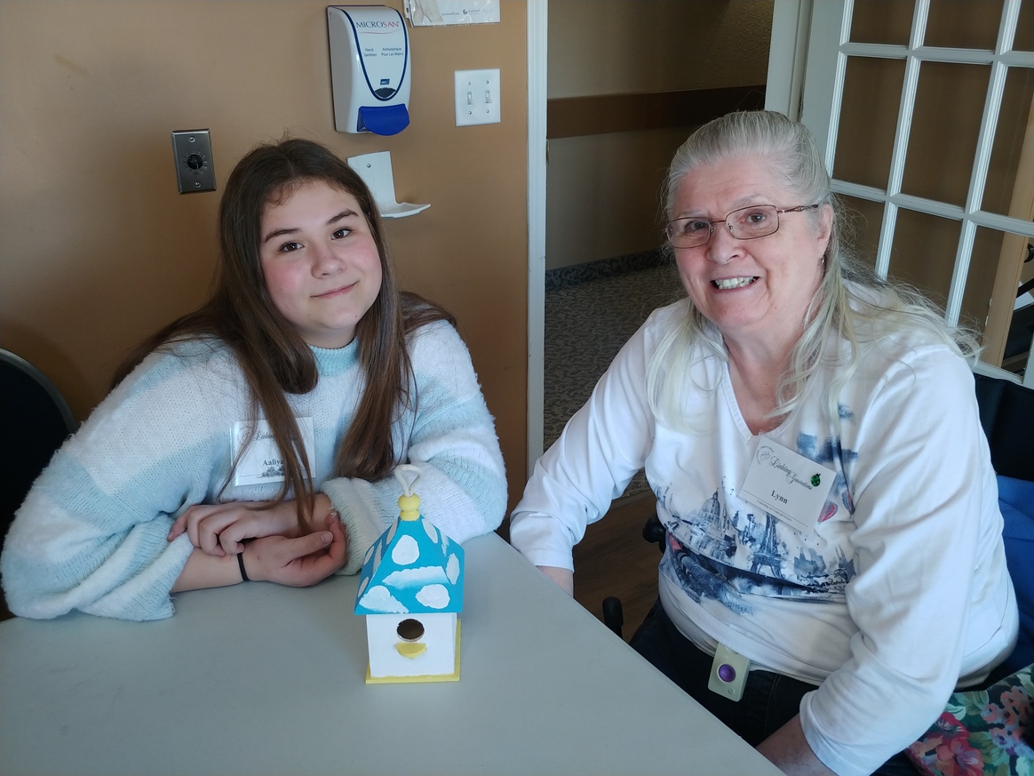 Linking Generations The seniors from Country Cottage Retirement