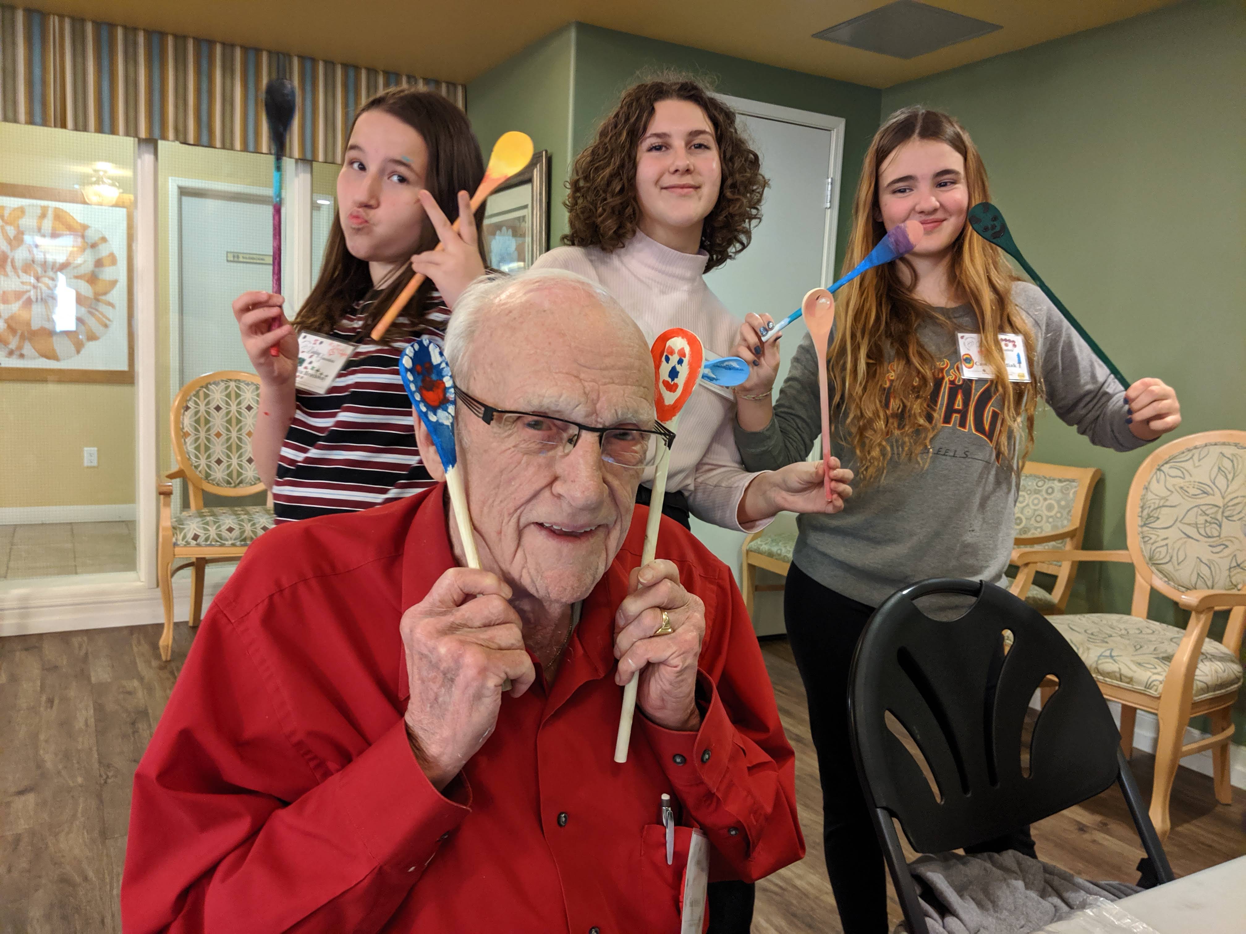 Building Caring Communities Through Supportive Inter-generational Programs